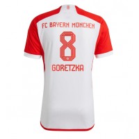 Dres Bayern Munich Leon Goretzka #8 Domaci 2023-24 Kratak Rukav